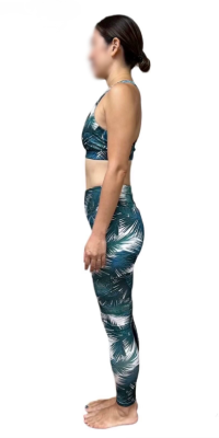 骨盤前傾姿勢の画像